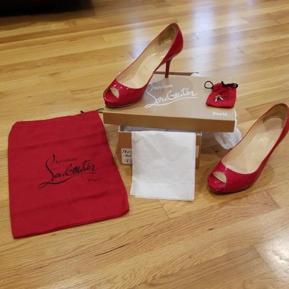 Christian Louboutin Shoes - Christian Louboutin Patent Leather Size 8.5